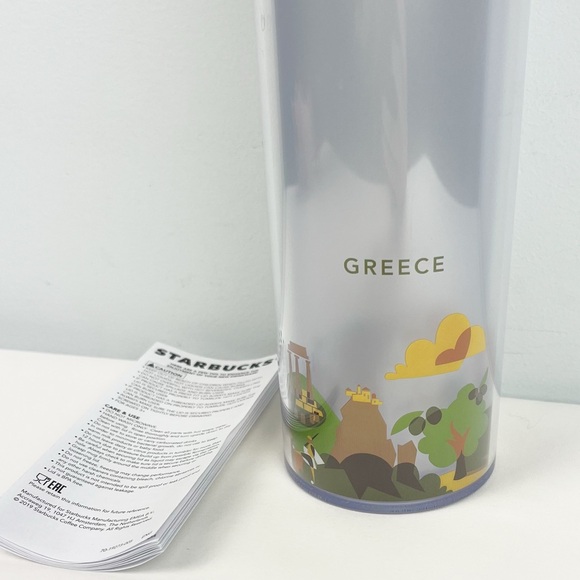 Starbucks Travel Mug 16oz Tumbler You Are Here Series-Greece Brand New - Picture 6 of 6